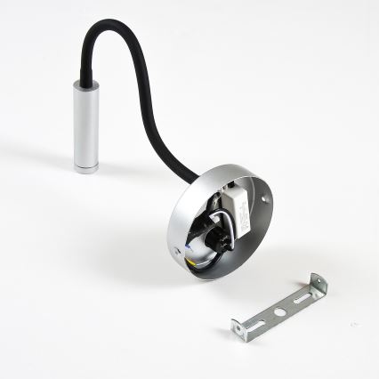Brilagi - Flexible LED-Wandleuchte MAYA LED/3W/230V 4000K silbern