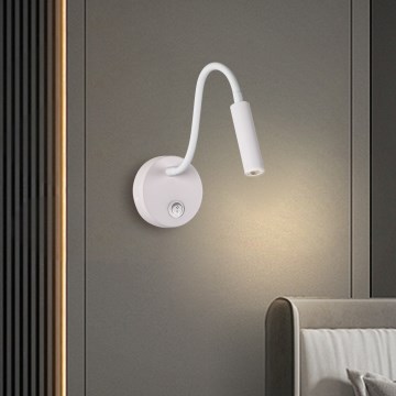 Brilagi - Flexible LED-Wandleuchte MAYA LED/3W/230V 4000K weiß