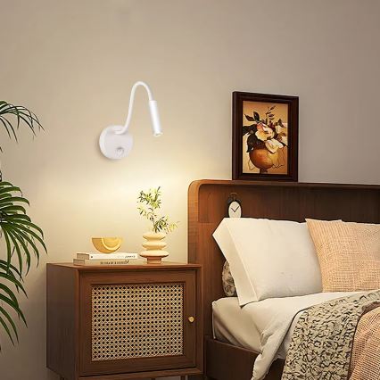 Brilagi - Flexible LED-Wandleuchte MAYA LED/3W/230V 4000K weiß