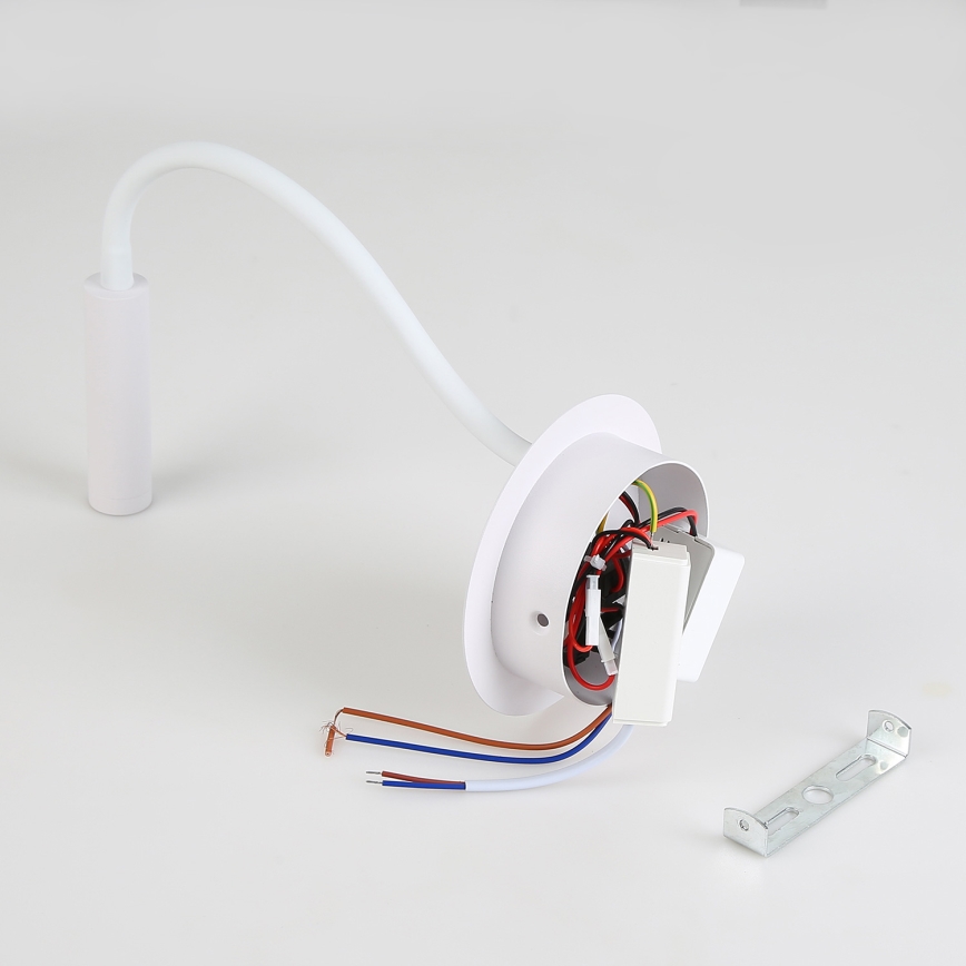 Brilagi - Flexible LED-Wandleuchte mit USB-Anschluss MAYA LED/3W/230V 4000K weiß