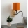 Brilagi - Flexible LED-Wandleuchte NUBILA WOOD 1xE27/25W/230V + LED/3W Eiche/Schwarz/Orange