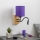 Brilagi - Flexible LED-Wandleuchte NUBILA WOOD 1xE27/25W/230V + LED/3W Eiche/violett