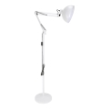 Brilagi - Flexible Stehleuchte TASKER 1xE27/60W/230V 157 cm weiß