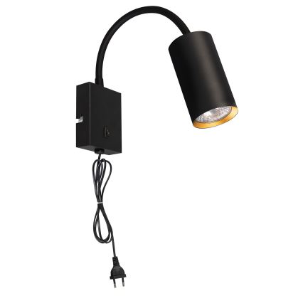 Brilagi - Flexible Wandleuchte SELE 1xGU10/30W/230V schwarz/golden