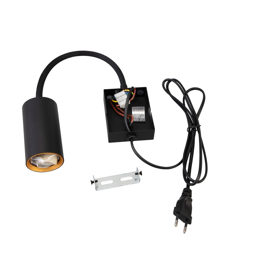 Brilagi - Flexible Wandleuchte SELE 1xGU10/30W/230V schwarz/golden