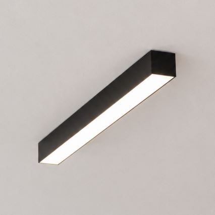 Brilagi - LED Deckenaufbauleuchte FULLDAY LED/10/15/20W/230V 2700/4000/6000K 60 cm schwarz