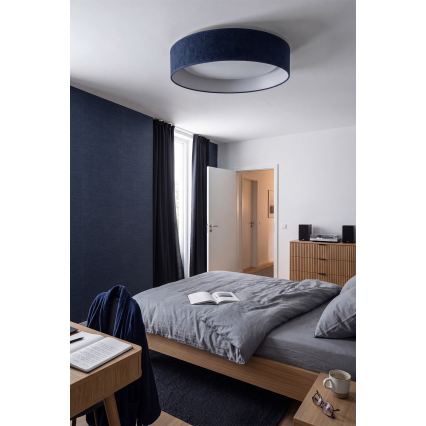 Brilagi - LED dimmbare Deckenleuchte VELVET SMARTIX STARS LED/36W/230V 3000-6000K Ø 55 cm blau Wi-Fi Tuya Beacon + Fernbedienung