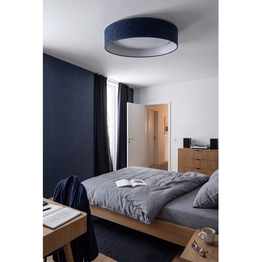 Brilagi - LED dimmbare Deckenleuchte VELVET SMARTIX STARS LED/36W/230V 3000-6000K Ø 55 cm blau Wi-Fi Tuya Beacon + Fernbedienung