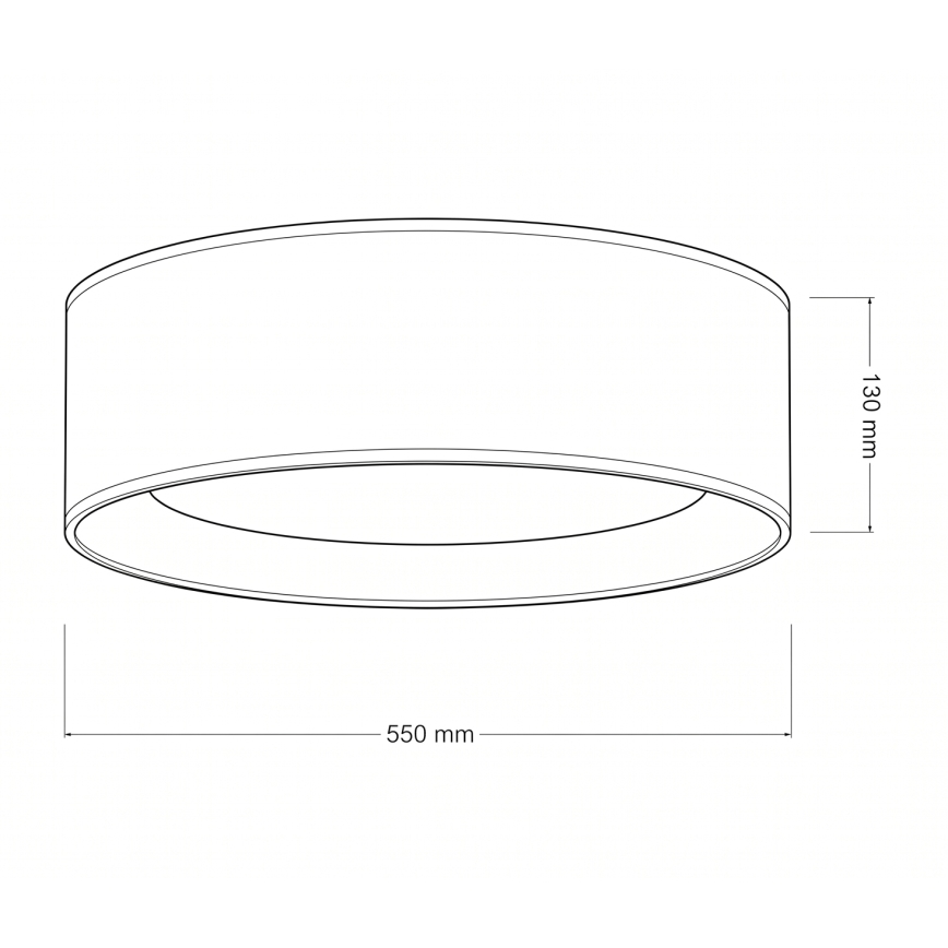 Brilagi - LED dimmbare Deckenleuchte VELVET SMARTIX STARS LED/36W/230V 3000-6000K Ø 55 cm blau Wi-Fi Tuya Beacon + Fernbedienung