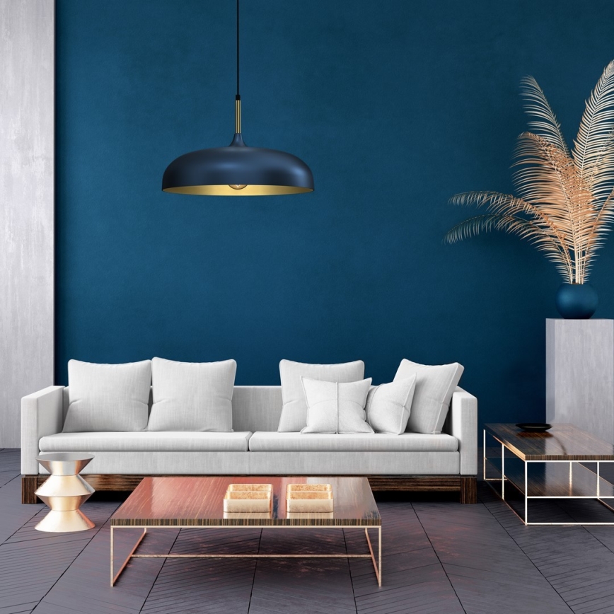 Brilagi - Hängeleuchte ABRAHAM 1xE27/60W/230V d 45 cm blau