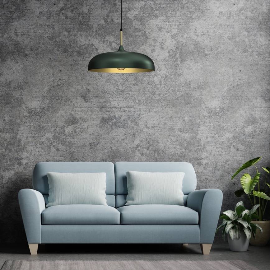 Brilagi - Hängeleuchte ABRAHAM 1xE27/60W/230V d 45 cm grün