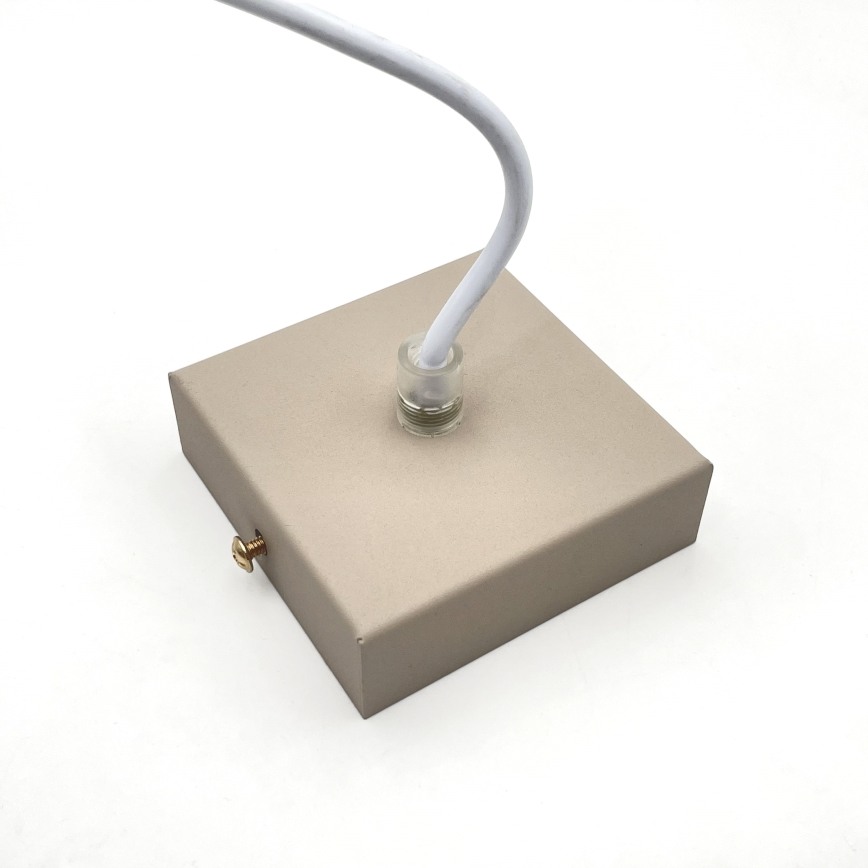 Brilagi - Hängeleuchte an Drahtseil CRISPINA 1xGU10/10W/230V beige