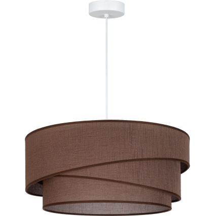 Brilagi - Hängeleuchte an Kabel ARROW 1xE27/60W/230V Ø 45 cm braun