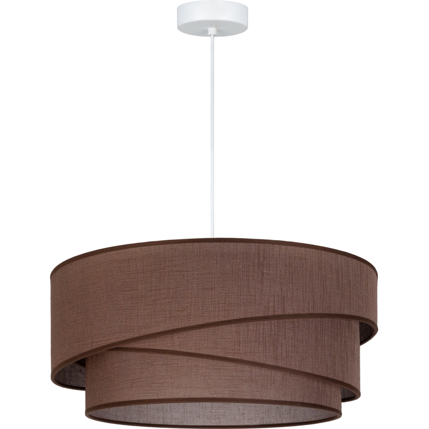 Brilagi - Hängeleuchte an Kabel ARROW 1xE27/60W/230V Ø 45 cm braun