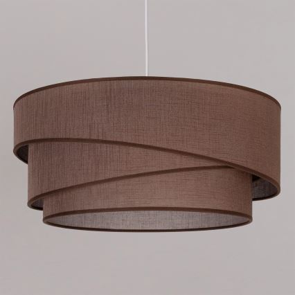 Brilagi - Hängeleuchte an Kabel ARROW 1xE27/60W/230V Ø 45 cm braun