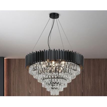 Brilagi - Hängeleuchte an Kabel CARLOS 11xE14/40W/230V Durchmesser 80 cm