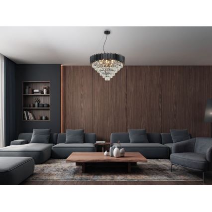 Brilagi - Hängeleuchte an Kabel CARLOS 11xE14/40W/230V Durchmesser 80 cm