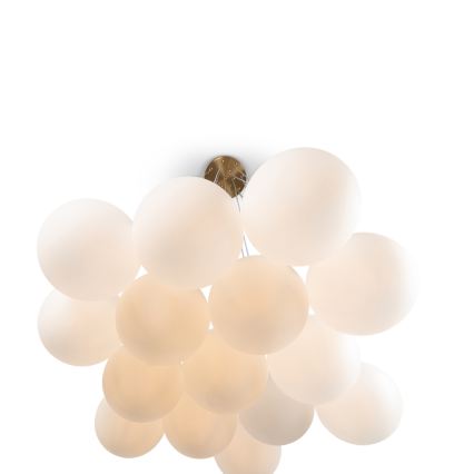 Brilagi - Hängeleuchte an Kabel GLOBE 15xE14/15W/230V weiß