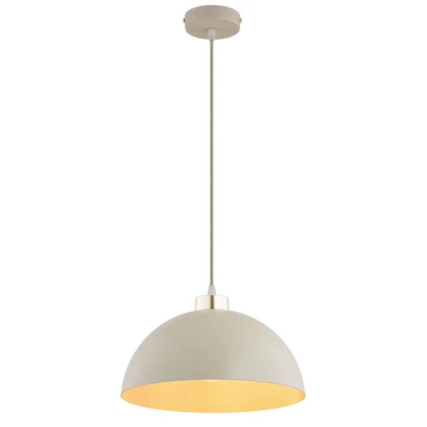 Brilagi - Hängeleuchte an Kabel MOON 1xE27/60W/230V Ø 30 cm beige/gold