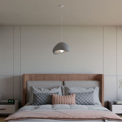 Brilagi - Hängeleuchte an Kabel WABI SABI 1xE27/40W/230V Ø 33 cm grau