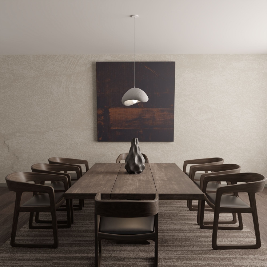 Brilagi - Hängeleuchte an Kabel WABI SABI 1xE27/40W/230V Ø 33 cm grau