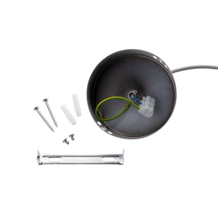 Brilagi - Hängeleuchte an Kabel WABI SABI 1xE27/40W/230V Ø 33 cm grau