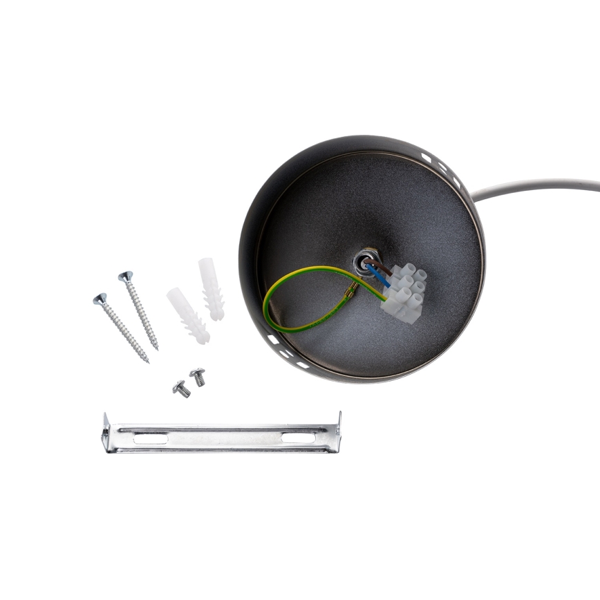 Brilagi - Hängeleuchte an Kabel WABI SABI 1xE27/40W/230V Ø 33 cm grau