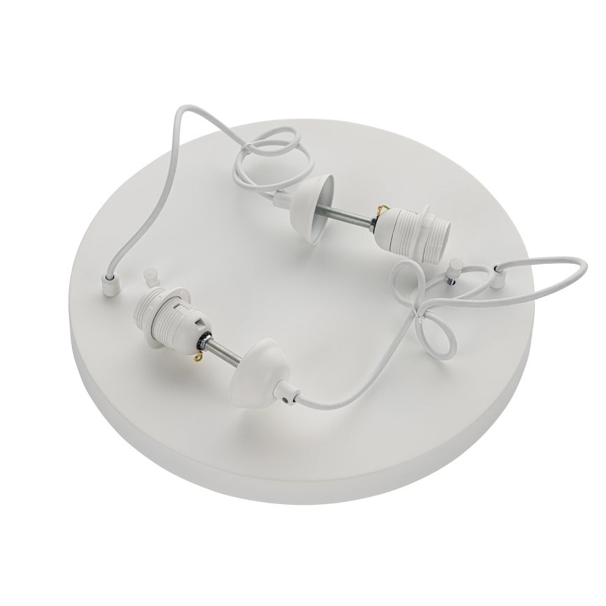 Brilagi - Hängeleuchte an Kabel WABI SABI 2xE27/40W/230V Ø 45 cm weiß