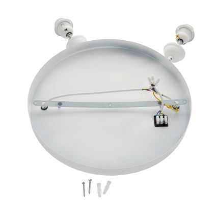 Brilagi - Hängeleuchte an Kabel WABI SABI 2xE27/40W/230V Ø 45 cm weiß
