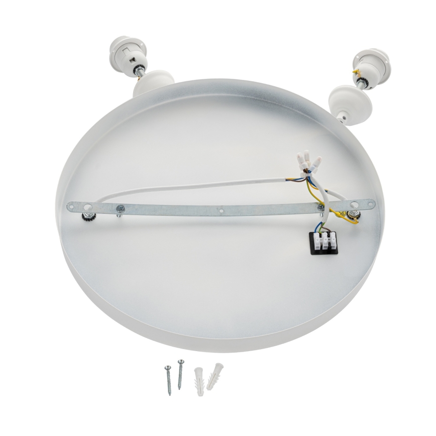 Brilagi - Hängeleuchte an Kabel WABI SABI 2xE27/40W/230V Ø 45 cm weiß