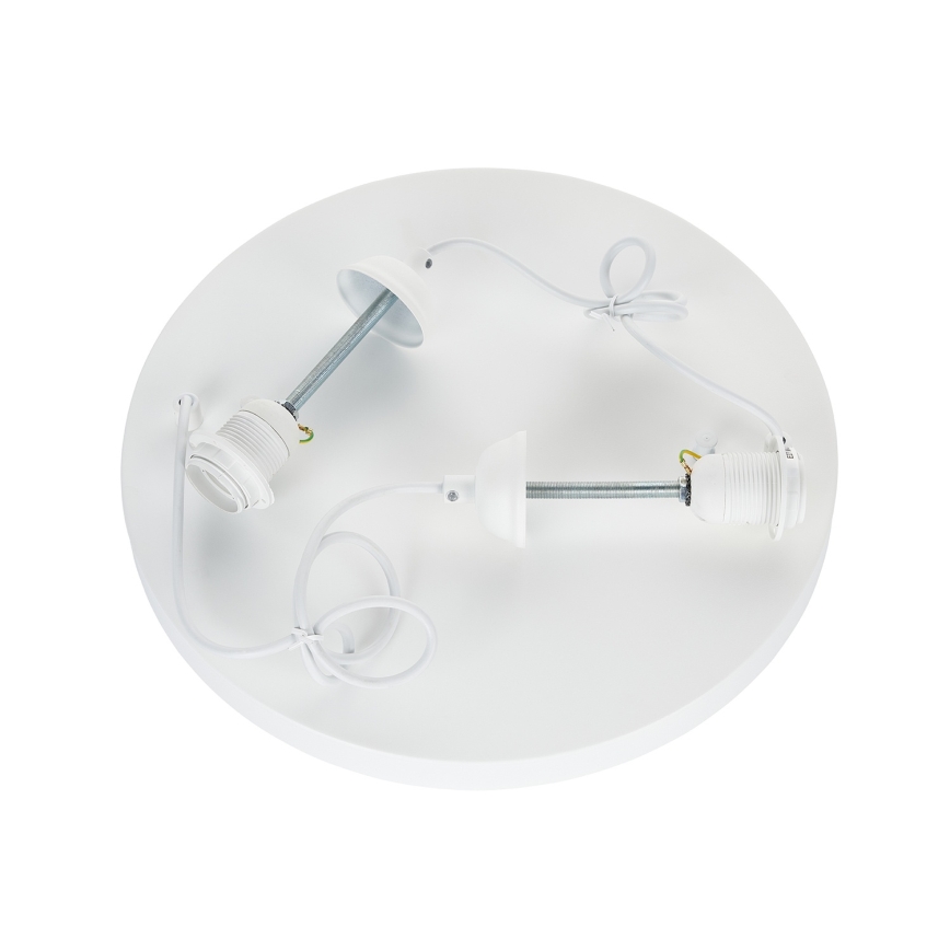 Brilagi - Hängeleuchte an Kabel WABI SABI 2xE27/40W/230V Ø 45 cm weiß