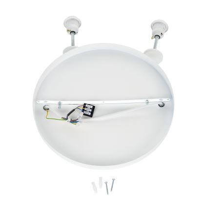 Brilagi - Hängeleuchte an Kabel WABI SABI 2xE27/40W/230V Ø 45 cm weiß
