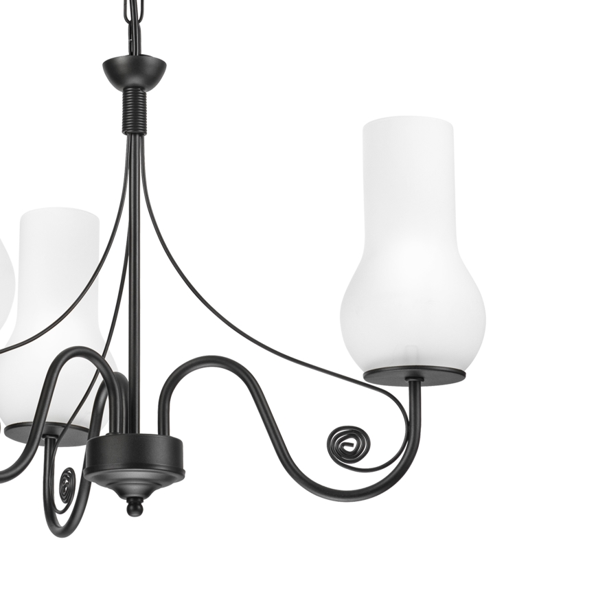 Brilagi - Hängeleuchte an Kette COTTAGE 3xE14/40W/230V schwarz/weiß