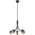 Brilagi - Hängeleuchte an Kette COTTAGE 5xG9/40W/230V Buche/weiß