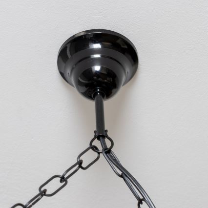 Brilagi - Hängeleuchte an Kette ROATA 2xE14/40W/230V Buche/Walnuss