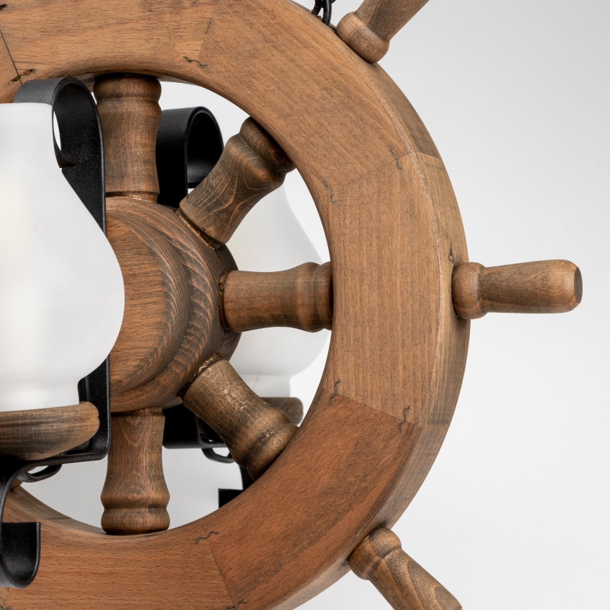 Brilagi - Hängeleuchte an Kette TIMONA 2xE14/40W/230V Buche