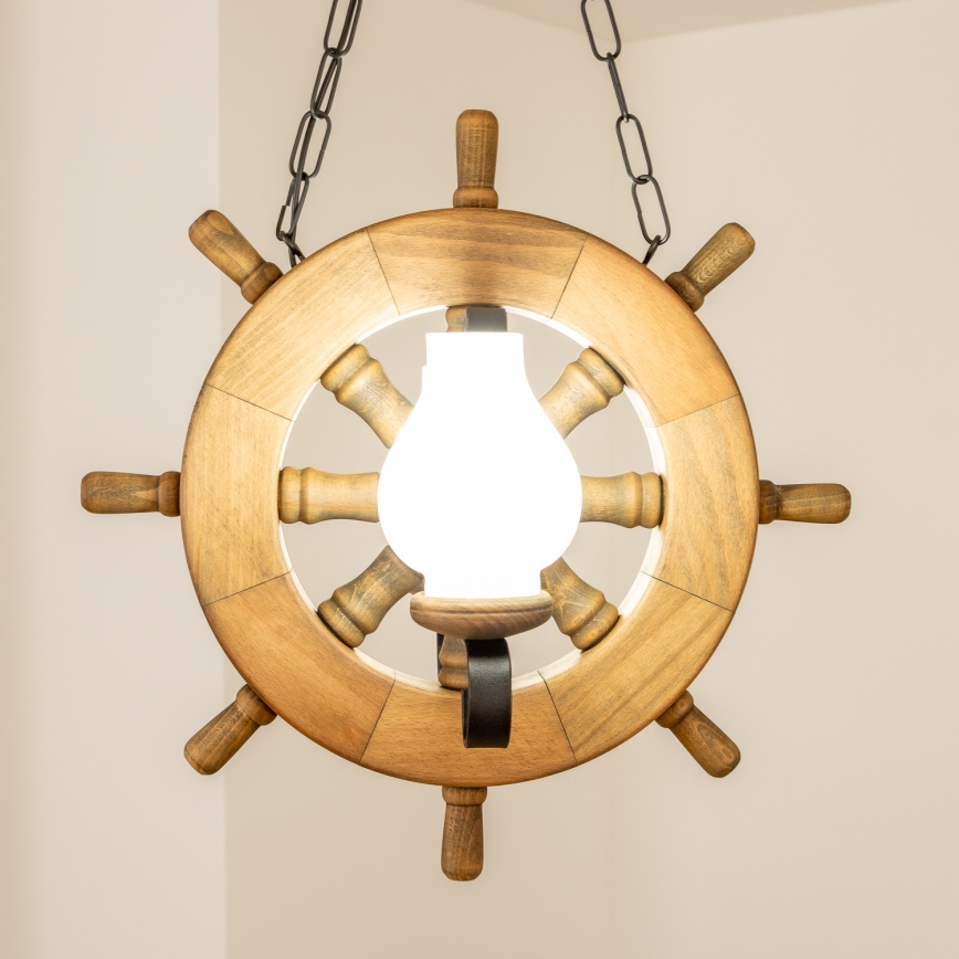 Brilagi - Hängeleuchte an Kette TIMONA 2xE14/40W/230V Buche