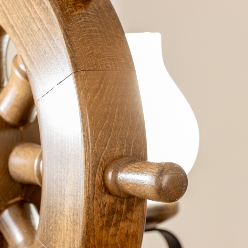 Brilagi - Hängeleuchte an Kette TIMONA 2xE14/40W/230V Buche/Walnuss