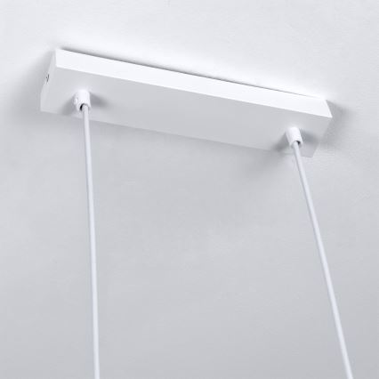 Brilagi - Hängeleuchte an Stahlseil SELE 4xGU10/30W/230V weiß