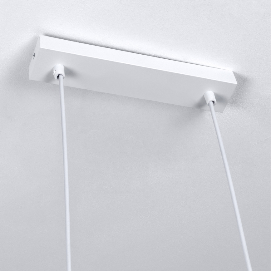 Brilagi - Hängeleuchte an Stahlseil SELE 4xGU10/30W/230V weiß