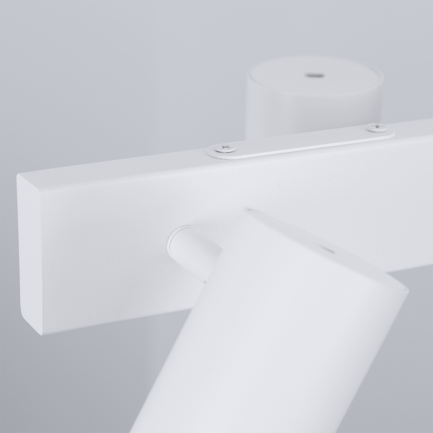 Brilagi - Hängeleuchte an Stahlseil SELE 4xGU10/30W/230V weiß