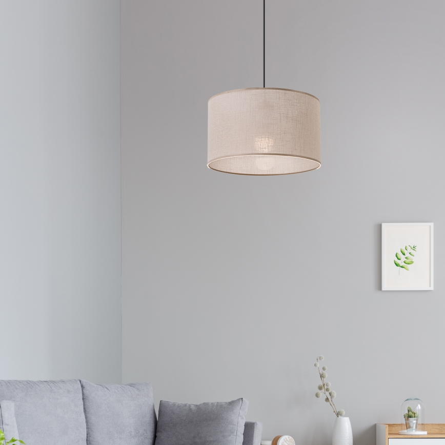 Brilagi - Hängeleuchte ANTHONY 1xE27/60W/230V Eiche/beige