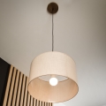 Brilagi - Hängeleuchte ANTHONY 1xE27/60W/230V Eiche/beige
