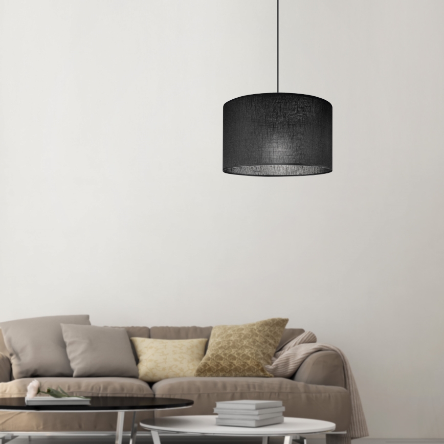 Brilagi - Hängeleuchte ANTHONY 1xE27/60W/230V Eiche/schwarz