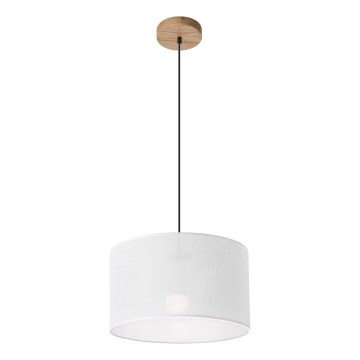Brilagi - Hängeleuchte ANTHONY 1xE27/60W/230V Eiche/weiß