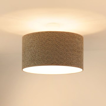 Brilagi - Hängeleuchte BOUCLE ROLLER 1xE27/15W/230V d 45 cm braun