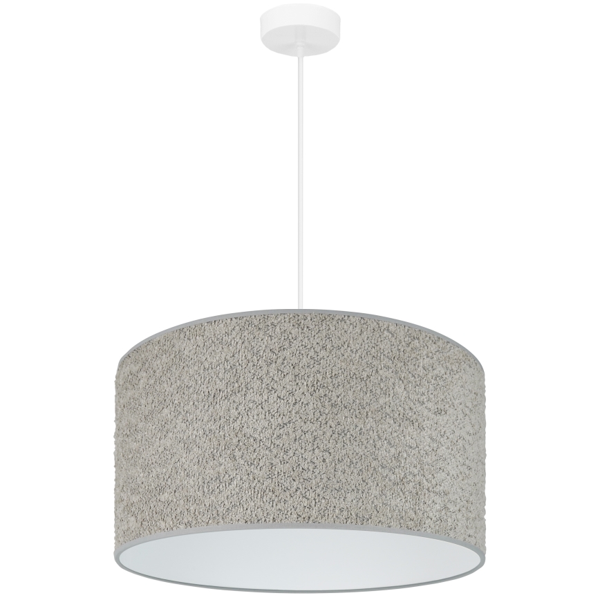 Brilagi - Hängeleuchte BOUCLE ROLLER 1xE27/15W/230V d 45 cm grau