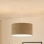 Brilagi - Hängeleuchte BOUCLE ROLLER 1xE27/15W/230V d 50 cm braun