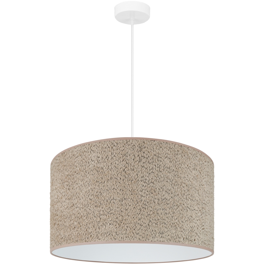 Brilagi - Hängeleuchte BOUCLE ROLLER 1xE27/15W/230V d 50 cm braun
