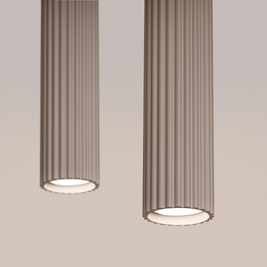 Brilagi - Hängeleuchte CRESTO 2xGU10/10W/230V taupe